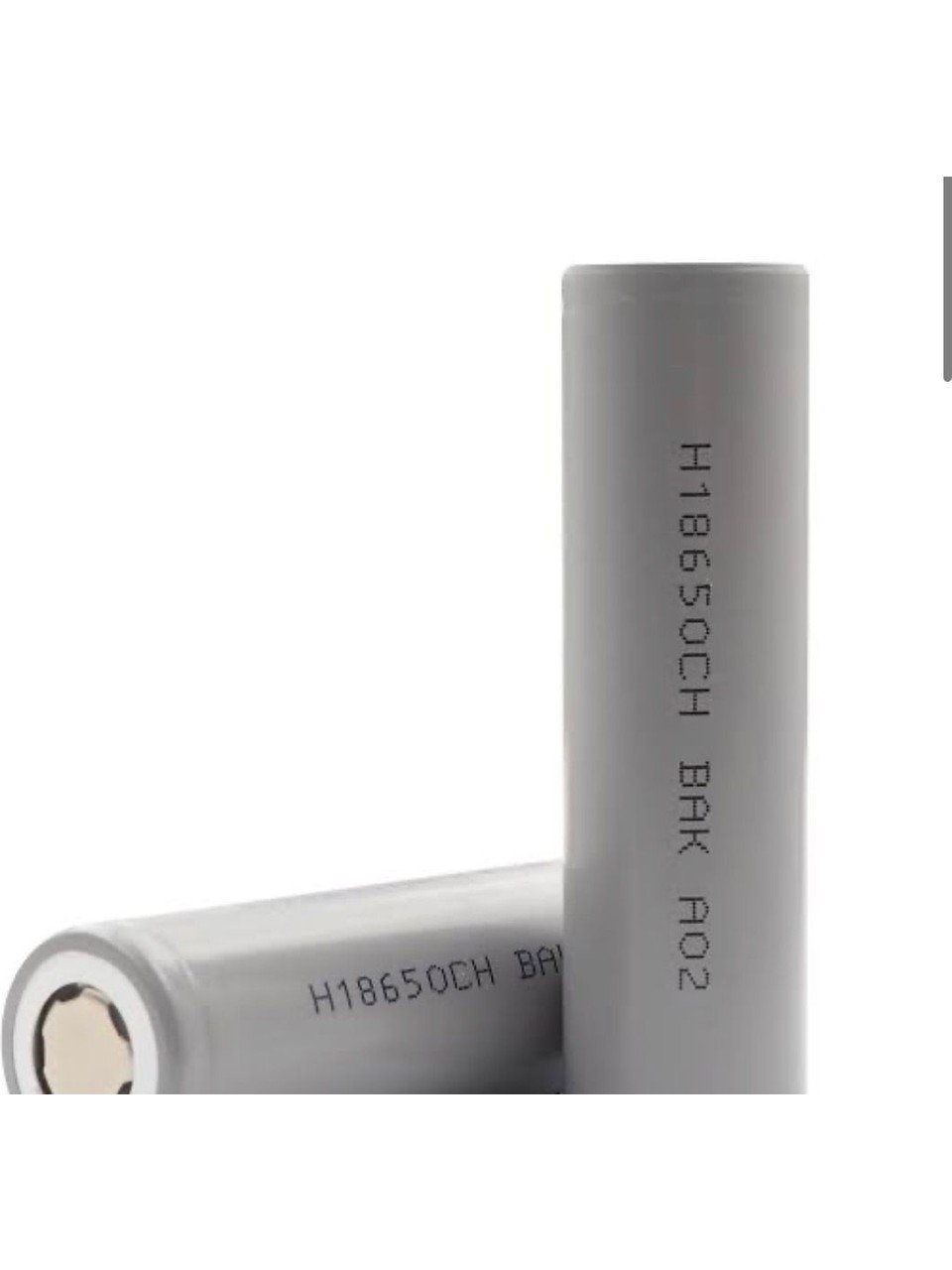 BAK 18650 H18650CH 2600 MAH PİL (YENİLENMİŞ)