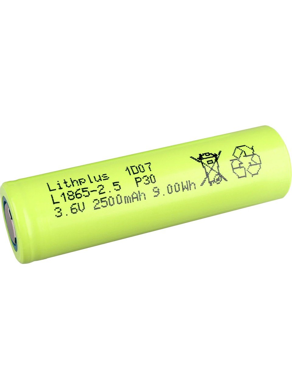 LİTHPLUS L1865-2.5 Lİ-ION PİL (YENİLENMİŞ)