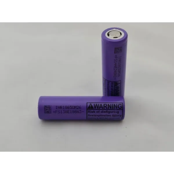 LG M26 18650 Li-Ion Pil – 2600 mAh, 3.65 V, 10 A (Yenilenmiş)