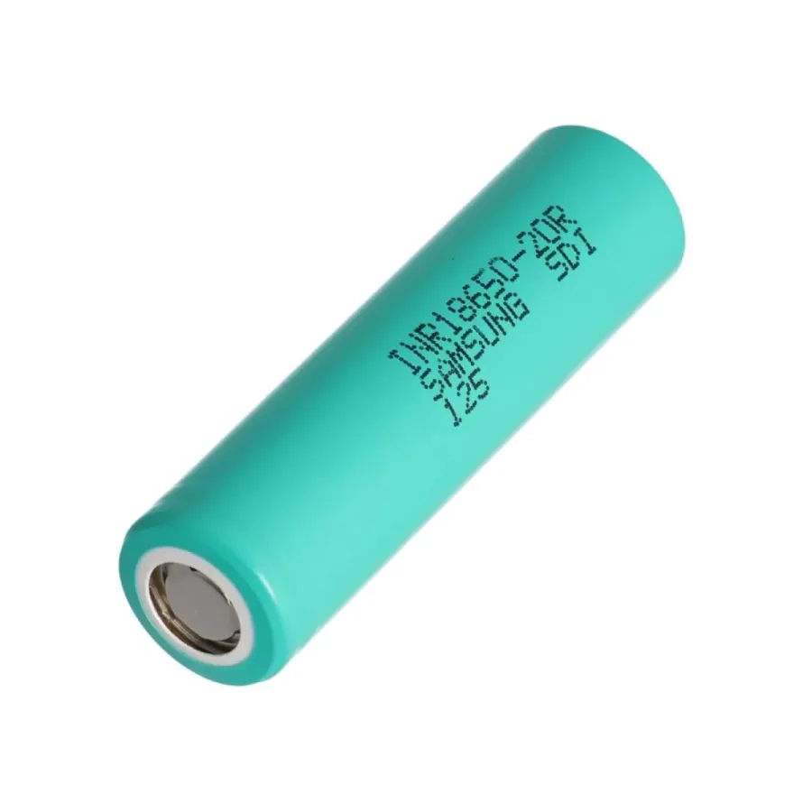 Samsung 20R 18650 Li-Ion Pil – 2000 mAh, 3.6 V (Yenilenmiş)